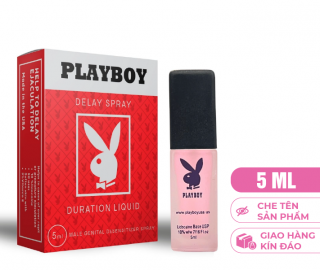 Xịt Kéo Dài Thời Gian PlayBoy Đỏ 5ml